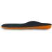 HUHV HEALIUM Pod Tech Recovery Shoe Insoles - Black/Orange Boost for Men (Size 8) & Women (Size 10) - International Shipping Available - Buy Online on GoSupps.com
