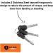 Kryptonite New York Cinch Ring Chain 12mm x 75cm with EVS4 Disc Shackle - Ultimate Security Solution - Buy Online on GoSupps.com
