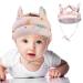 360 anti-collision baby helmet protective helmet adjustable toddler children head protection head protection cap cotton breathable infant protective hat head protection cap for 6 to 36 months baby pink