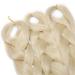 Tess 41 Crochet Jumbo Braids Extensions - Synthetic Braiding Hair Light Blonde #613 (100cm 165g) - 1 Piece - Buy Online on GoSupps.com