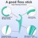 FAMILIFE Mint Dental Floss Picks - 100 Individually Wrapped Dental Flossers for Healthy Teeth & Fight Tooth Decay | Portable Floss Sticks - Buy Online on GoSupps.com