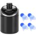 Reusable Waterproof Ear Plugs for Swimming | Noise Reduction Silicone Earplugs for Sleep & Snoring - Blue - Buy Online on GoSupps.com