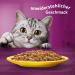 Whiskas 1+ Cat Food Poultry Selection in Sauce - Premium Wet Food for Adult Cats (12x85g 4 Packs) - 48 Servings - Buy Online on GoSupps.com