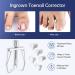 Ingrown Toenail Treatment Kit with 12 Podiatry Braces | Corrector Tool & 50pcs Patch | 10 Strips | White - Buy Online on GoSupps.com
