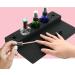 Beautyflier Soft Silicone Nail Polish Bottle Holder Nail Polish Organizer Nail Station for Salon Home DIY Manicure Tools Nail Art (Black) - Buy Online on GoSupps.com
