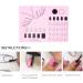Nail Mat for Nail Tech Manicure Protector Mat for Nail Practice - Nail Manicure Tools Stamping Mat Nail Sticker Guide for Nail Sticker Printing Pink - Buy Online on GoSupps.com