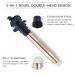 LOKFAR Eye-Shadow Stick - 12 Smoky Gray-black Cream Eyeshadow Pencil with Glitter Shimmer, Brightener Stick and Soft Brush for Eye Makeup - Buy Online on GoSupps.com