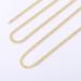 33FT Thin Gold Chain with Jump Rings and Lobster Clasps - 14k Gold Plated Curb Chain Bulk for Jewelry Making - Buy Online on GoSupps.com