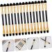 Outanaya 15pcs Eye Shadow Brush Eye Shadow Women Eyeshadow Suits Soft Rubber - Buy Online on GoSupps.com
