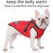 Buy Waterproof Dog Jacket - Cozy Winter Coat for Small Medium & Large Dogs - Perfect for Labrador Chihuahua Dachshund & French Bulldog (Size M Red) - Buy Online on GoSupps.com