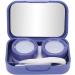 Waterproof Contact Lens Storage Container Case - Complete Accessories for Storing Contact Lenses (Dark Purple) | International Shipping Available - Buy Online on GoSupps.com