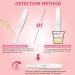 5 Pieces Rose Red Pregnancy Test - Early Detection Quick & Reliable Results in 5 Minutes - Buy Online on GoSupps.com