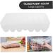 34 Egg Preservation Box Plastic Container Fridge Egg Holder Tray Plastic Egg Tray With re-usable - Buy Online on GoSupps.com