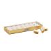 LE ROY REN LE ROY REN Fine Foods - 21 small Calissons d Aix Gold Strip 125g: (Plain: Pack of 1)