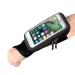 Wrinkled handglass running bracelet cell phone sports arm tape forearm band Arm binding Cycling forearm Band for iPhone 15/14/12/11 Pro Max with key and headphone holder for riding cycling jogging 6.9 "Black/Schwarz