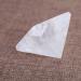 Pyramid-Finest Big Clear Crystal Gemstone 2.36" Carved Pyramidal Crystal Crafts - (Color: White Size: 6cm) - Buy Online on GoSupps.com