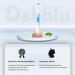 Dabblu Modern Toothbrush Holder for Oral B - Elegant Ros Concrete Design with Anti-Slip Pads for Your Bathroom - Buy Online on GoSupps.com