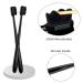 Patelai 8-Piece Extra Soft Bristles Toothbrush Set - Micro Nano Manual Toothbrush for Sensitive Teeth & Gums (Black) - Ideal for Adults - 20 000 Bristles for Ultimate Comfort - Buy Online on GoSupps.com