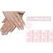 Shop Ain Katy Floral Nail Wraps | 40 Ultra-Thin Self-Adhesive Fingernail Foils for Stunning French Nails - Buy Online on GoSupps.com