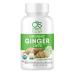 OS Organic Side | Organic Ginger Capsules | Digestive Health Support | USDA Certified Organic Non-GMO Vegan | 60 Easy-to-Swallow Capsules for Natural Wellness