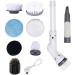 Kitchen Brushes Electric Cleaning Brush Cordless Electric Spin Scrubber with Adjustable Stretchable Arm and 7 Replacement Brush Heads Spin Scrubber for Tile Floor Cleaning Tool Set2 With 7 Brush Heads - Buy Online on GoSupps.com