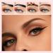 Easy Peel-Off Eyebrow Gel- Waterproof & Sweatproof Tattoo Eyebrow Gel Easy Peel Off for Women Long-Lasting Eye Brow Tinted Cream for All Skin Types (Brown) - Buy Online on GoSupps.com