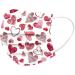 Shop Lbert 10-Piece Black Disposable Masks | Heart-Shaped Valentine s Day Design | Adult Mouth Nose Protection - Buy Online on GoSupps.com