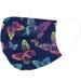 Goddess Accent 50PCS Disposable Face_Mask Floral Tie Dye Printed Protection Face Covering for Adults Women - Buy Online on GoSupps.com