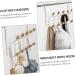 jojofuny Condiment Jar 2 Pcs 1 Wall Hanging Hook Hanger Coat Hangers Metal Hangers Wrought Iron Hooks Backpack Bath Ball - Buy Online on GoSupps.com
