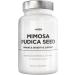 Amen Organic Mimosa Pudica Seeds Capsules  2 Month Supply  Vegan Mimosa Pudica Seed Plant Supplement - Mimosine Sensitive Plant Pills - Fat Soluble Dietary Supplement - Non-GMO & Vegan - 120 Capsules