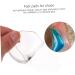 FRCOLOR Silicone Insole Heel Cups - 5 Pairs Sports Shoe Inserts & Gel Pads for Comfort - Invisible Wedge Cushion Assorted Colors - Buy Online on GoSupps.com