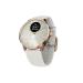 Withings Scanwatch Light - Hybrid Smartwatch 24/7 Heart monitoring activity tracking cycle tracking sleep monitoring Connected GPS 30 days of battery life Android & Apple Compatible Ros gold White