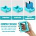 Silicone Cup Cradle with Built-in Slot for Crafting Tumblers - Vinyl Decal Application Tool with Felt Edge Squeegee - Tumbler Supplies - Buy Online on GoSupps.com