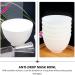 EXCEART 3Pcs Silicone Facial Mixing Bowl Set - DIY Face Bowl for Home Use - Anti-Drop Facial Bowl (White) - Buy Online on GoSupps.com
