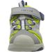 Geox Boy's B Sandal Multy 6 UK - Grey Lime Green | Breathable Kids' Sandal - Buy Online on GoSupps.com