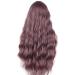 FVCENT 27 Long Curly Light Purple Synthetic Wig with Bangs for Women & Girls - Ship Worldwide - Buy Online on GoSupps.com