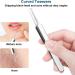 CGBE Pimple Popper Tool Kit - Blackhead Remover & Comedone Extractor for Pimples, Blackheads, Zits - Curved Tweezer for Forehead, Facial, Nose - Buy Online on GoSupps.com