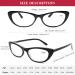 Shop AQWANO Cat Eye Reading Glasses for Women - Blue Light Blocking Stylish 4 Pack Anti-Glare Eyewear 2.0x Magnification - Buy Online on GoSupps.com