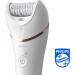 Philips Epilator Series 8000 - Wireless Wet & Dry Hair Removal Device for Legs & Body | 8 Accessories Included (Bre735/00) - Buy Online on GoSupps.com