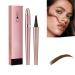 2024 New Magic Eyebrow Pencil 3D Waterproof Microblading Eyebrow Pencil Contouring Pen Magic Eyebrow Pencil Long-Lasting Natural Fine Stroke Eyebrow Pencil (Dark Brown)