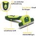 Thunderpaws Professional Fur Care Tool - De-Shedding Brush for All Dogs & Cats | D-Shedz for Short & Long Fur Small to Large Breeds - Green - Buy Online on GoSupps.com