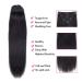 Nvnvdij 18 Inch Straight Clip in Hair Extensions - Brazilian Virgin Human Hair, 8pcs Double Weft Set with 18 Clips, Natural Black Color - Women's Hair Extensions - Buy Online on GoSupps.com