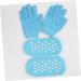 SOESFOUFU Gel Socks for Moisturizing Hand Plant Essential Oils Moisture Gloves Beauty Plant Essential Oils Spa Gel Socks Silicone Socks Lotion Gloves Moisturizing Hand Gloves Dry Cosmetic medium - Buy Online on GoSupps.com