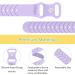 Travel Acupressure Bracelets for Nausea Relief - Purple Pair for Morning Sickness Seasickness & Motion Sickness - Buy Online on GoSupps.com