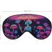 Sleep Eye Masks Blacklight Skull Colorful Sleep Eye Mask & Blindfold with Elastic Strap/Headband for Women Men Sleep Travel Nap - Buy Online on GoSupps.com