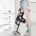 Steerable Knee Walker Anti-Slip Knee Alternative To Crutches Hands Free Crutch Non-Weight Bearing Injuries Only Alternative To Crutches And Knee Scooters For Below The Knee (Color : Black Size : Le Left Black - Buy Online on GoSupps.com