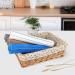 AIDEA Dish Towels 8-Pack 18x26 - Super Soft & Absorbent Microfiber Kitchen Towels - Multi-Purpose Home Kitchen Towels - White/Blue 18x26 Inch (Pack of 8) - Buy Online on GoSupps.com