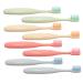 Frcolor 8st children toothbrush toothbrush toothbrush made of silicone travel child toothbrush cleaning brush toddler toothbrush household toothbrush toothbrush with soft bristle massage