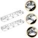 Milisten 2pcs Stainless Steel 4 Compartments Korean Style Plate Dipping Sauce Bowl Seasoning Plate Stainless Steel Sauce Plates Sauce Dishes for Dipping Toddler Mini Small Plate - Buy Online on GoSupps.com