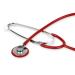 Gima - TRAD Single Head Stethoscope Adults Y Color Red Chestpiece 43.5 mm Latex Free Medical Device CE